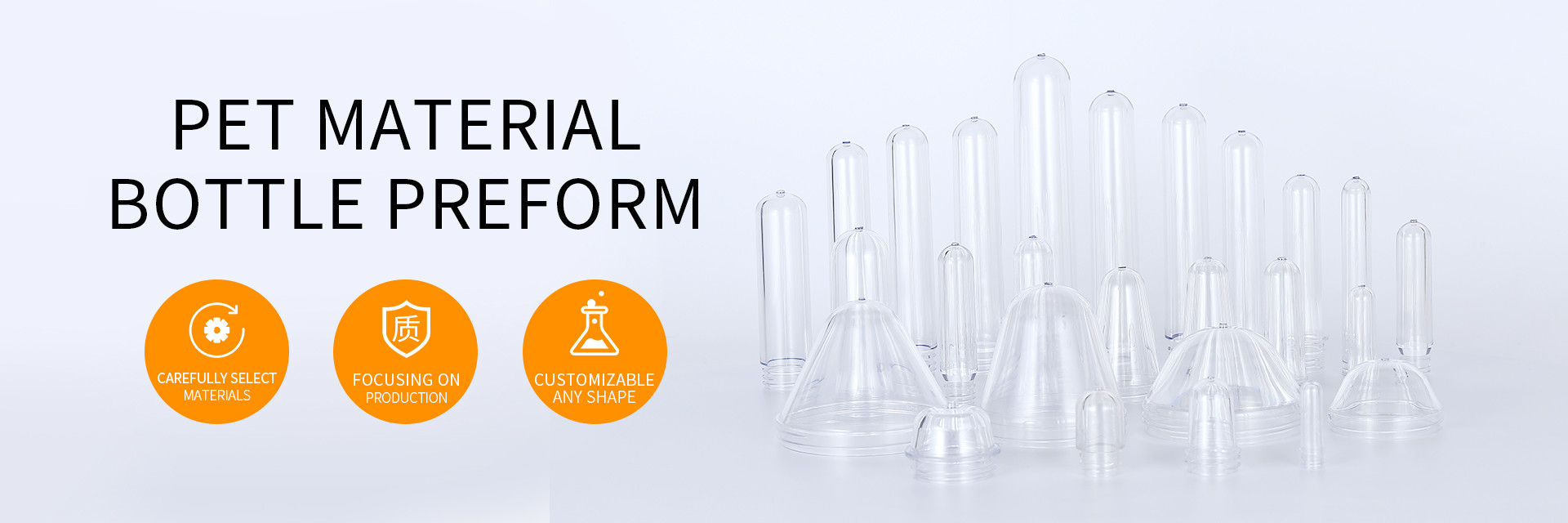 kwaliteit Preform voor cosmetische flessen fabriek